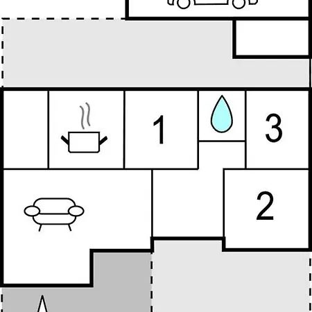 Kanalhytten בית נופש Romo